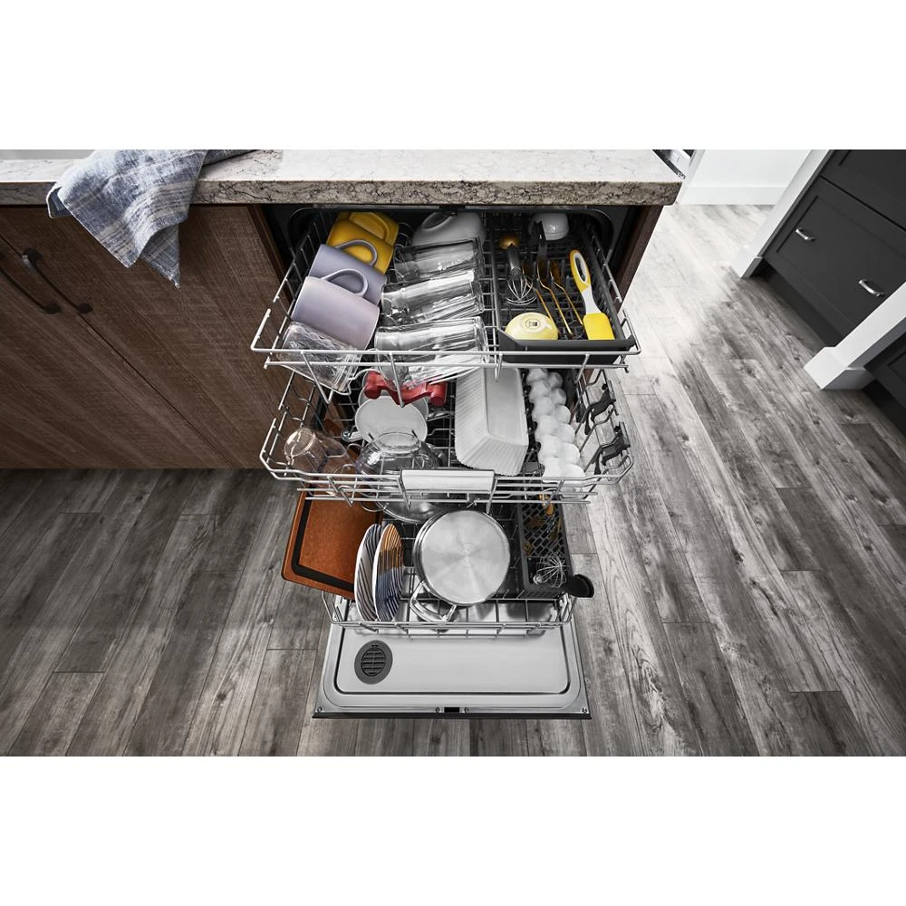 360° Max Jets™ Third Rack Dishwasher with 50+ Total Wash Jets, 44 dBA KDTM404KPS