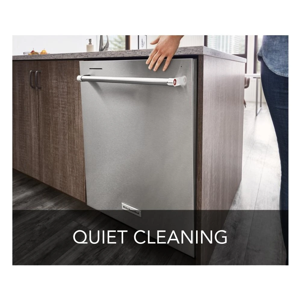 360° Max Jets™ Third Rack Dishwasher with 50+ Total Wash Jets, 44 dBA KDTM404KPS