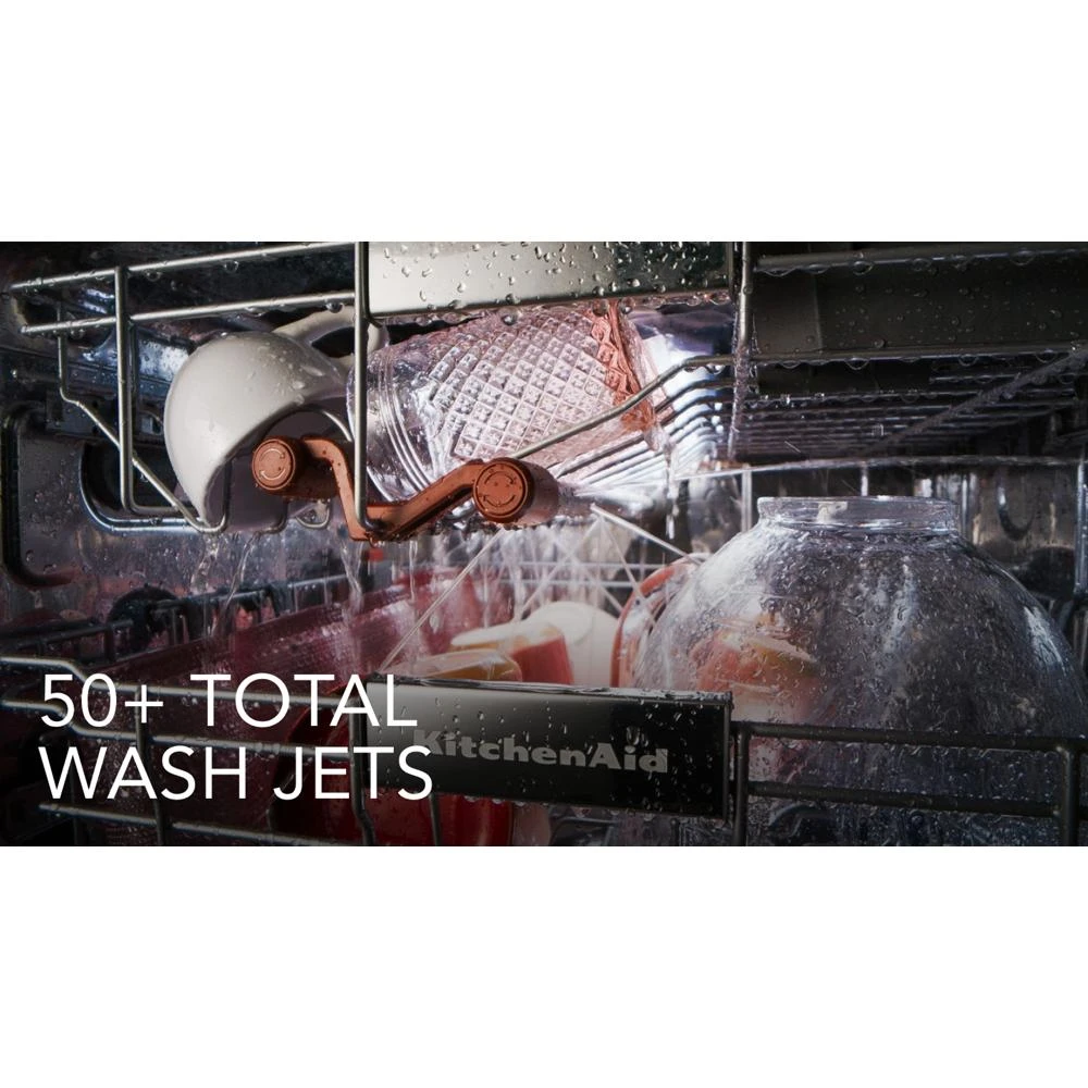 360° Max Jets™ Third Rack Dishwasher with 50+ Total Wash Jets, 44 dBA KDTM404KPS