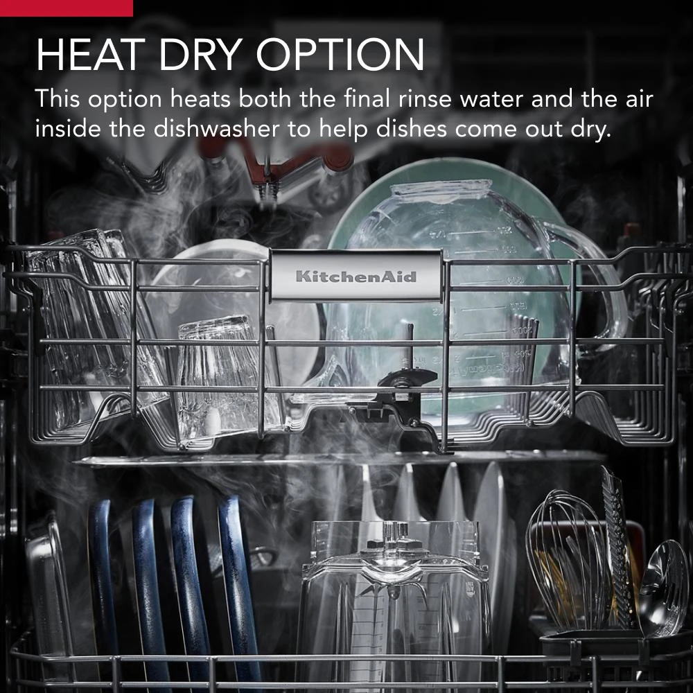 360° Max Jets™ Third Rack Dishwasher with 50+ Total Wash Jets, 44 dBA KDTM404KPS