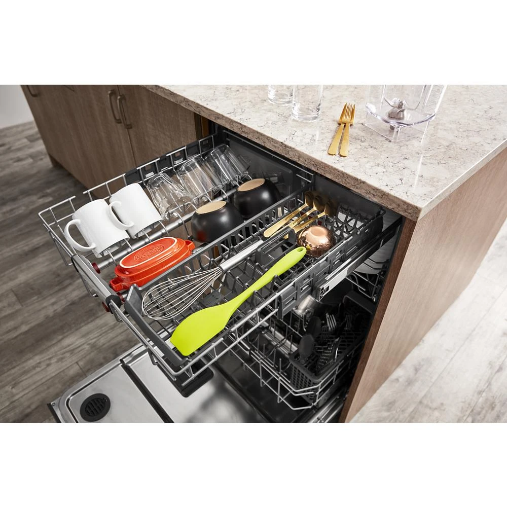 360° Max Jets™ Third Rack Dishwasher with Fan-Enabled ProDry™ System, 44 dBA KDTM604KBS