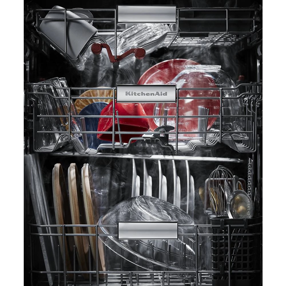 360° Max Jets™ Third Rack Dishwasher with Fan-Enabled ProDry™ System, 44 dBA KDTM604KBS