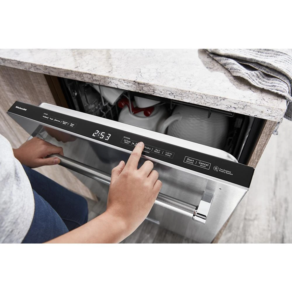 360° Max Jets™ Third Rack Dishwasher with Fan-Enabled ProDry™ System, 44 dBA KDTM604KPS