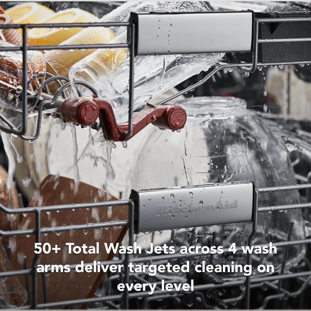 360° Max Jets™ Third Rack Dishwasher with Fan-Enabled ProDry™ System, 44 dBA KDTM604KPS