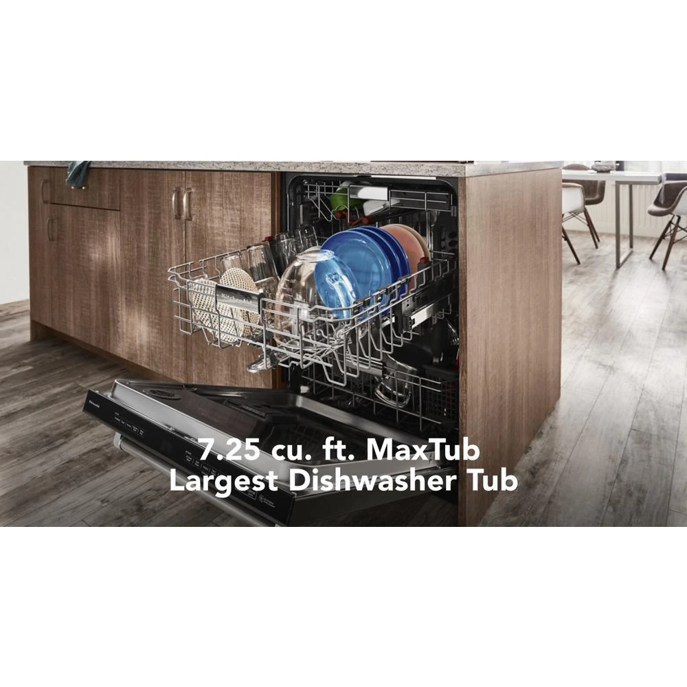 360° Max Jets™ Third Rack Dishwasher with Fan-Enabled ProDry™ System, 44 dBA KDTM604KPS
