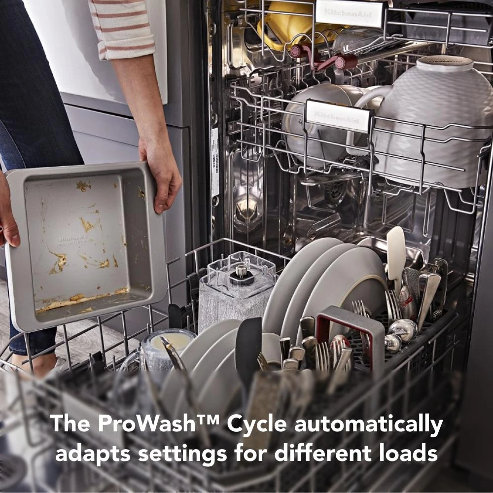 360° Max Jets™ Third Rack Dishwasher with Fan-Enabled ProDry™ System, 44 dBA KDTM604KPS