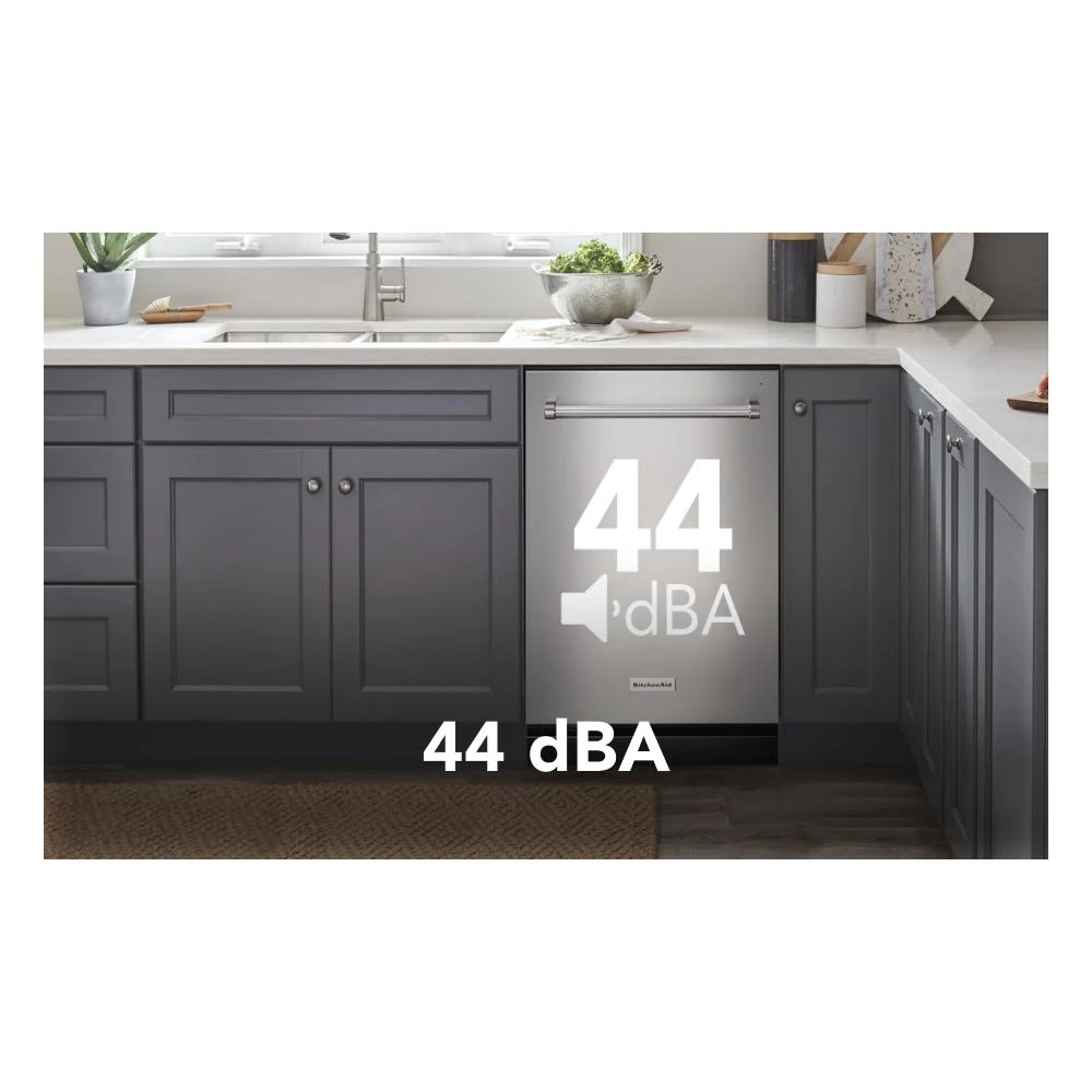 360° Max Jets™ Third Rack Dishwasher with Fan-Enabled ProDry™ System, 44 dBA KDTM604KPS