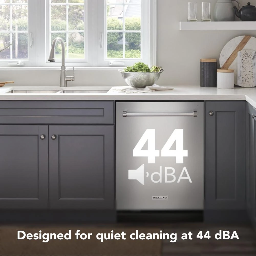 360° Max Jets™ Third Rack Dishwasher with Fan-Enabled ProDry™ System, 44 dBA KDTM604KPS