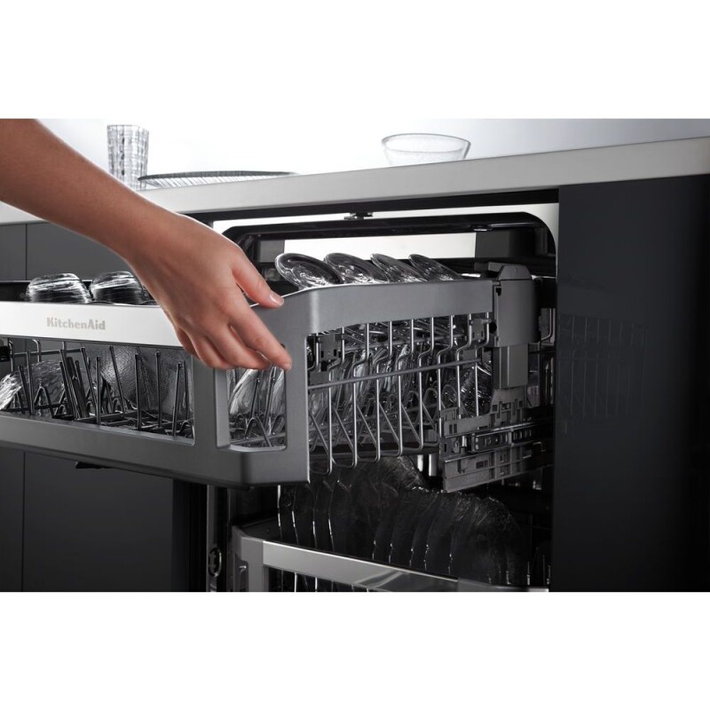 44 dBA Dishwasher with Window and Lighted Interior KDTM804ESS