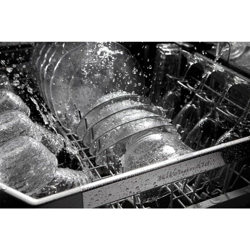 44 dBA Dishwasher with Window and Lighted Interior KDTM804ESS