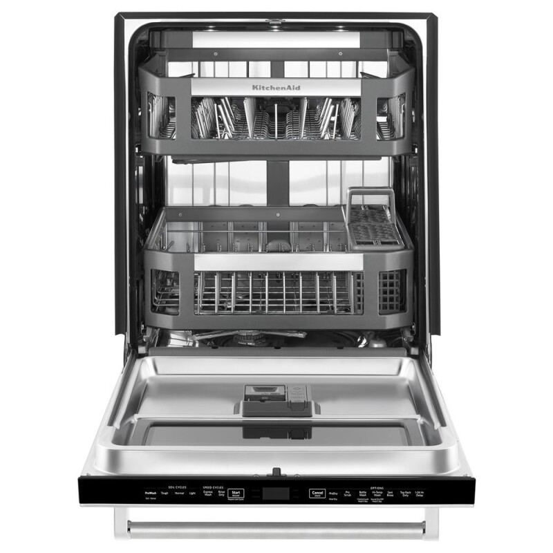 44 dBA Dishwasher with Window and Lighted Interior KDTM804ESS