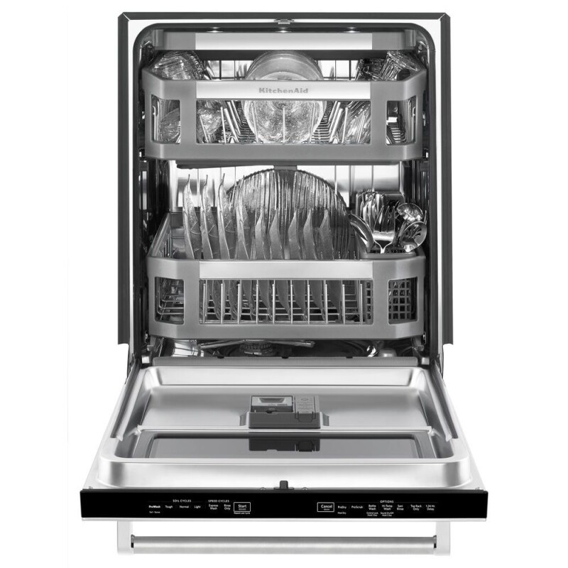 44 dBA Dishwasher with Window and Lighted Interior KDTM804ESS