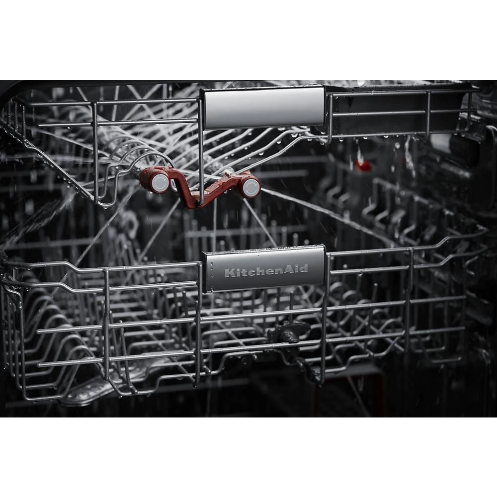 360° Max Jets™ Third Rack Dishwasher with Stainless Steel Third Rack Wash Jets, 44 dBA KDTM804KPS