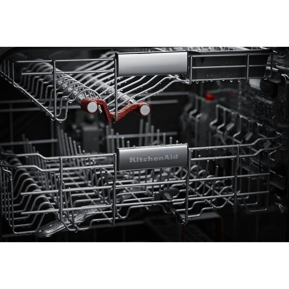 360° Max Jets™ Third Rack Dishwasher with Stainless Steel Third Rack Wash Jets, 44 dBA KDTM804KPS