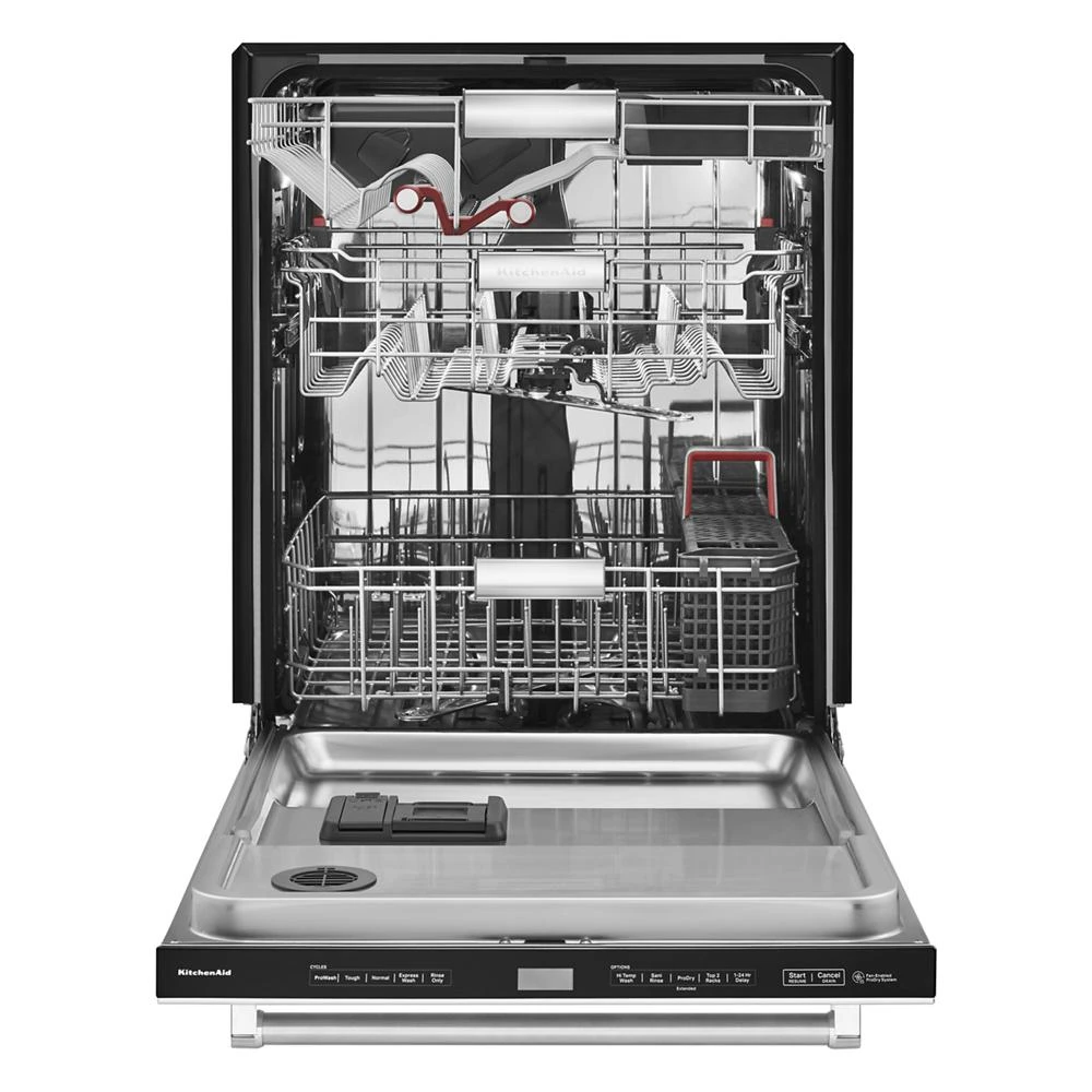 360° Max Jets™ Third Rack Dishwasher with Stainless Steel Third Rack Wash Jets, 44 dBA KDTM804KPS