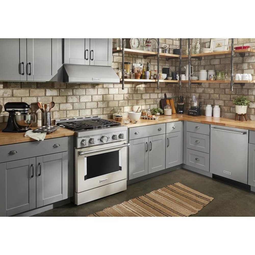 360° Max Jets™ Third Rack Dishwasher with Stainless Steel Third Rack Wash Jets, 44 dBA KDTM804KPS