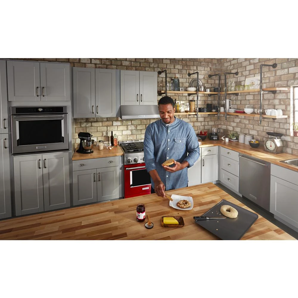 360° Max Jets™ Third Rack Dishwasher with Stainless Steel Third Rack Wash Jets, 44 dBA KDTM804KPS