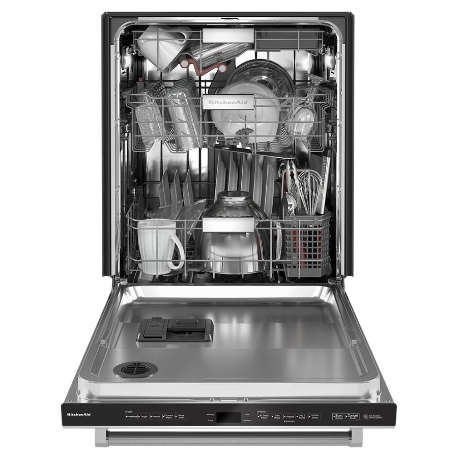 360° Max Jets™ Third Rack Dishwasher with Stainless Steel Third Rack Wash Jets, 44 dBA KDTM804KPS