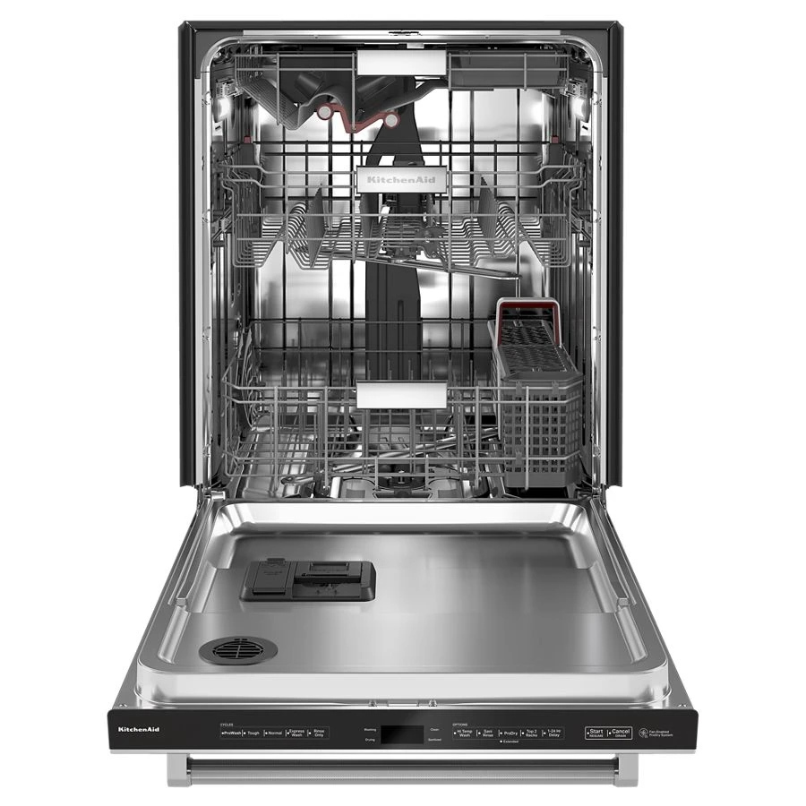 360° Max Jets™ Third Rack Dishwasher with Stainless Steel Third Rack Wash Jets, 44 dBA KDTM804KPS