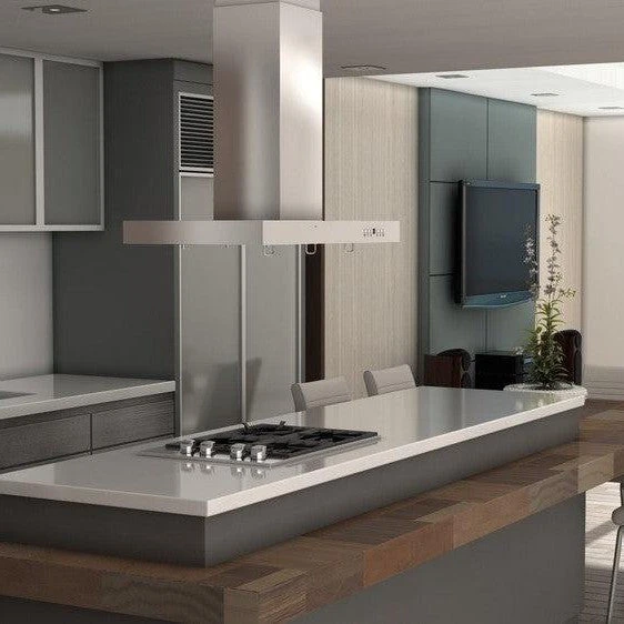 36 in. Convertible Vent Island Mount Range Hood KE2I36