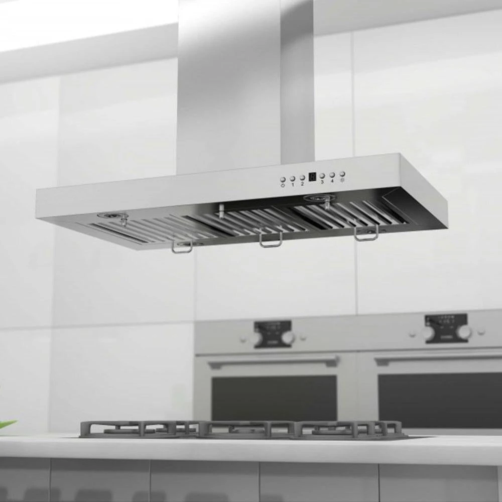 36 in. Convertible Vent Island Mount Range Hood KE2I36