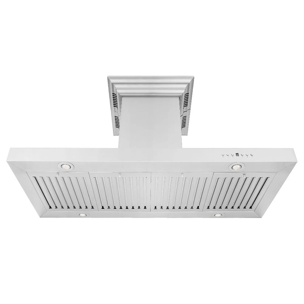 36 in. CrownSound™ Ducted Vent Island Mount Range Hood KE2ICRNBT36
