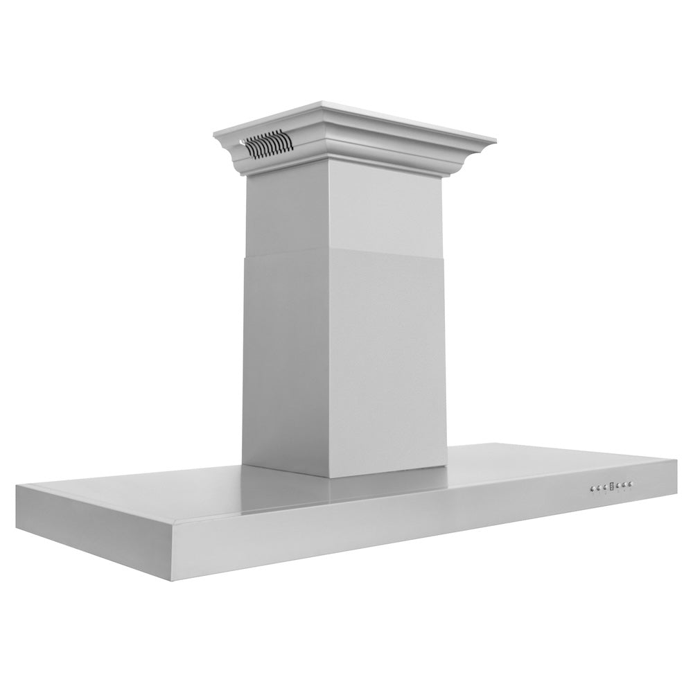 48" CrownSound‚ Ducted Vent Wall Mount Range Hood with Built-in Bluetooth Speakers - 48 inch KECRNBT48