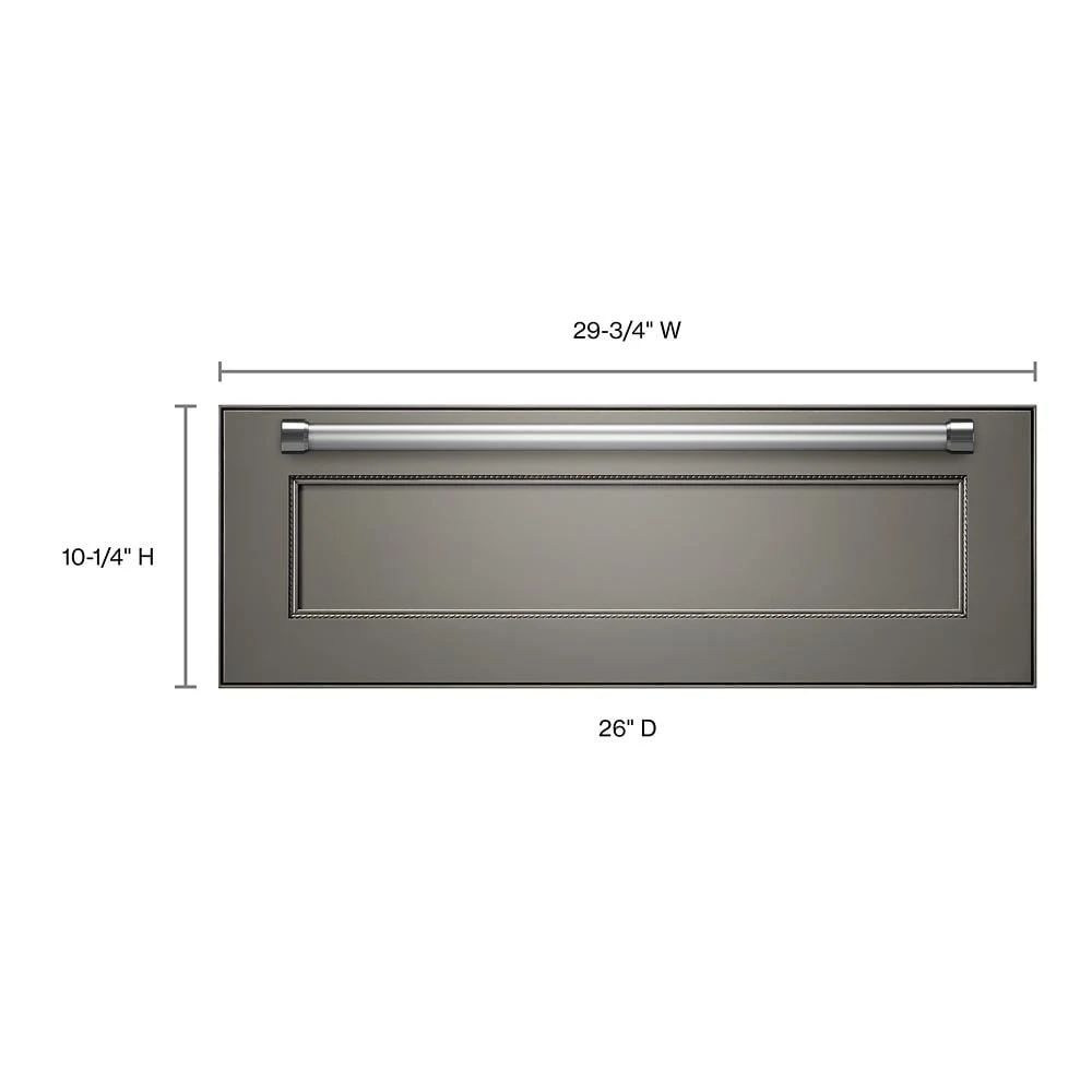 30'' Slow Cook Warming Drawer, Panel-Ready KEWS105BPA