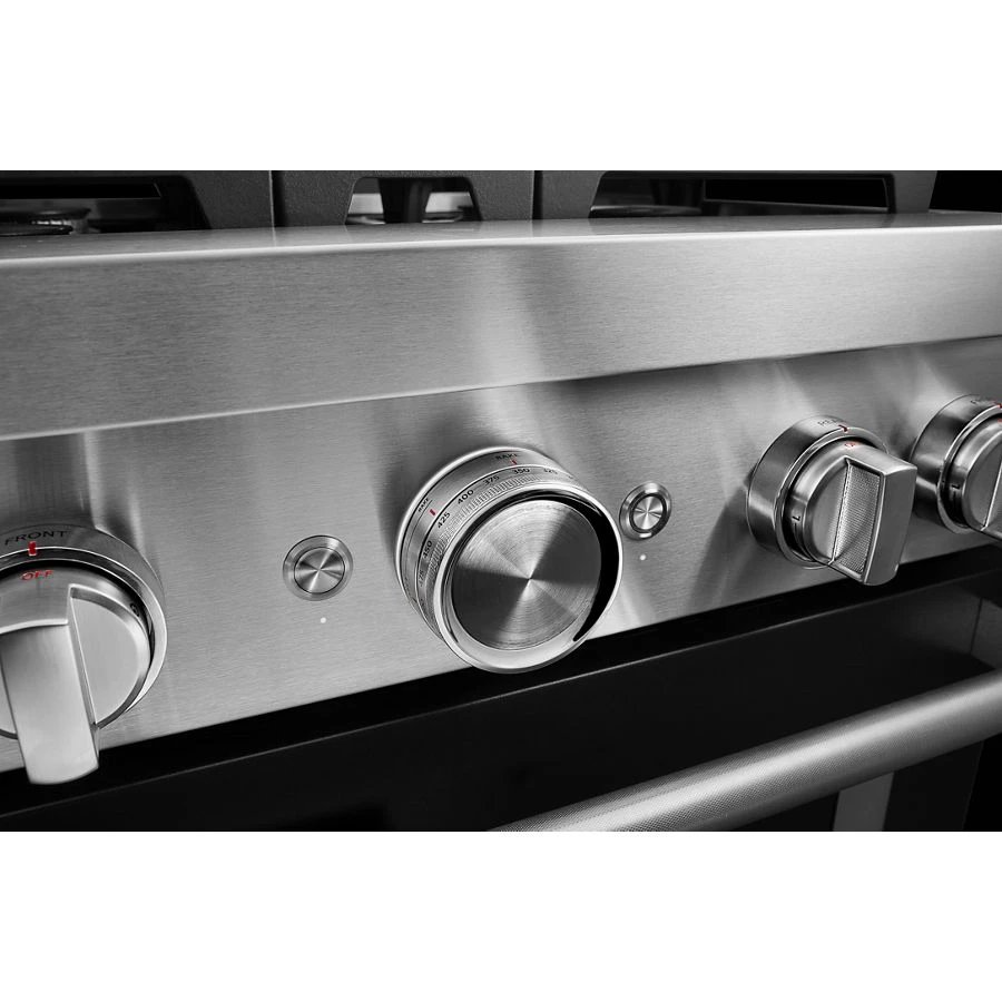 30'' Smart Commercial-Style Dual Fuel Range with 4 Burners KFDC500JBK