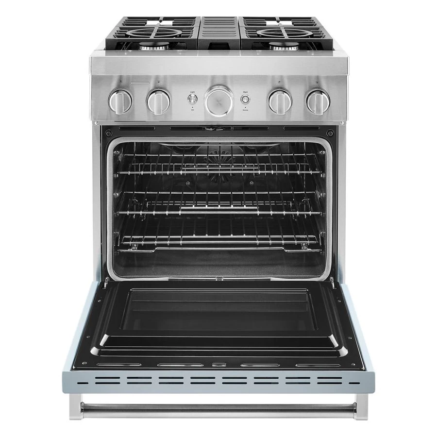 30'' Smart Commercial-Style Dual Fuel Range with 4 Burners KFDC500JMB