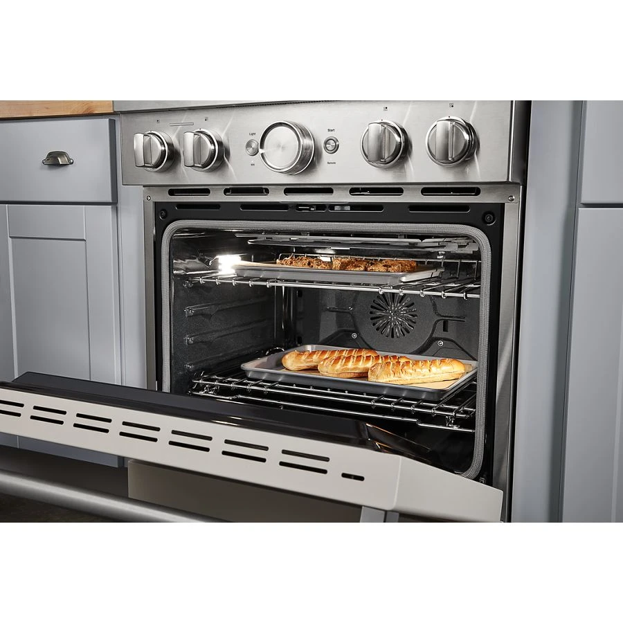 30'' Smart Commercial-Style Dual Fuel Range with 4 Burners KFDC500JMH