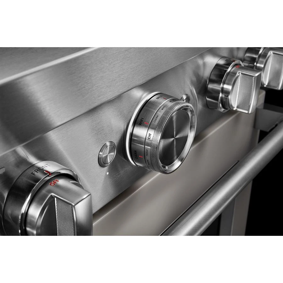 30'' Smart Commercial-Style Dual Fuel Range with 4 Burners KFDC500JMH