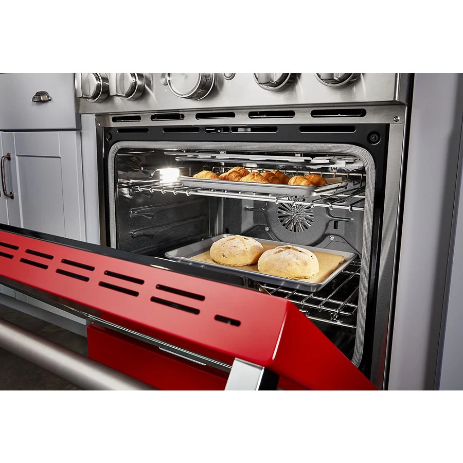 30'' Smart Commercial-Style Dual Fuel Range with 4 Burners KFDC500JPA