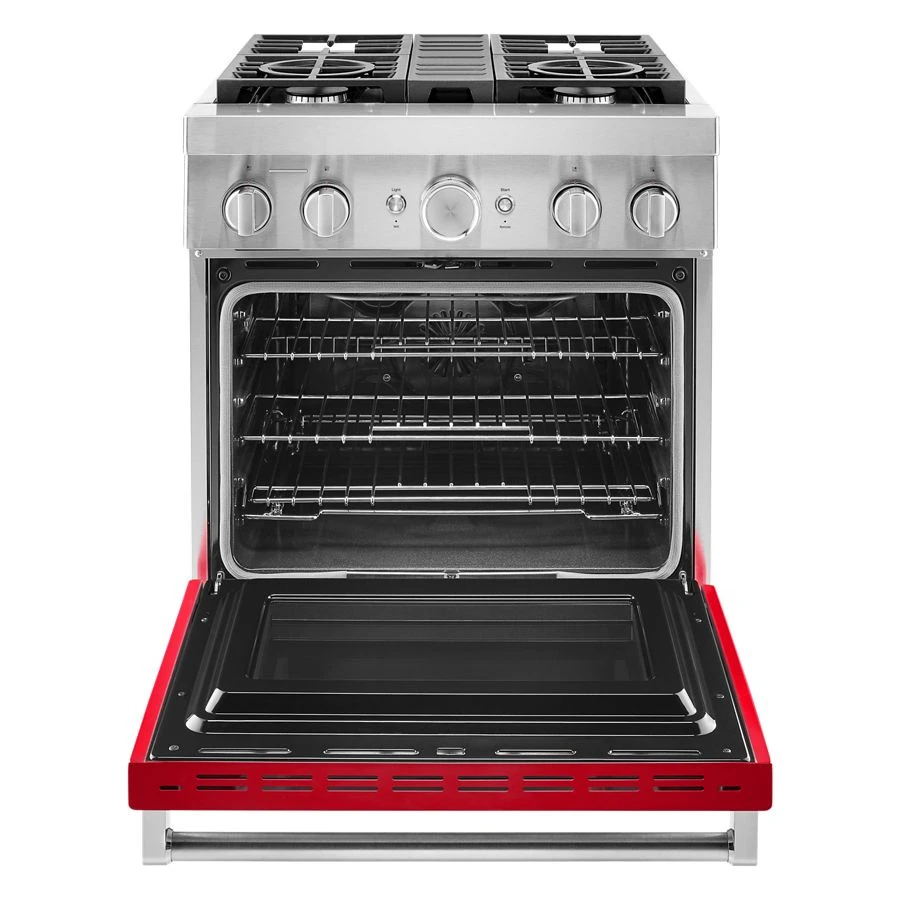 30'' Smart Commercial-Style Dual Fuel Range with 4 Burners KFDC500JPA