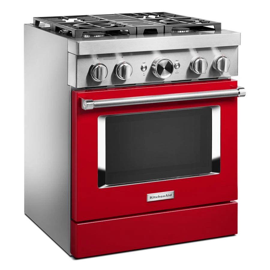 30'' Smart Commercial-Style Dual Fuel Range with 4 Burners KFDC500JPA