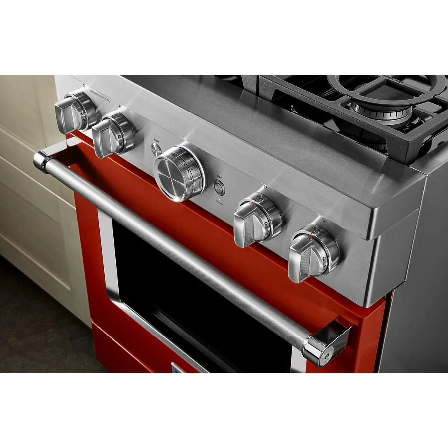 30'' Smart Commercial-Style Dual Fuel Range with 4 Burners KFDC500JSC