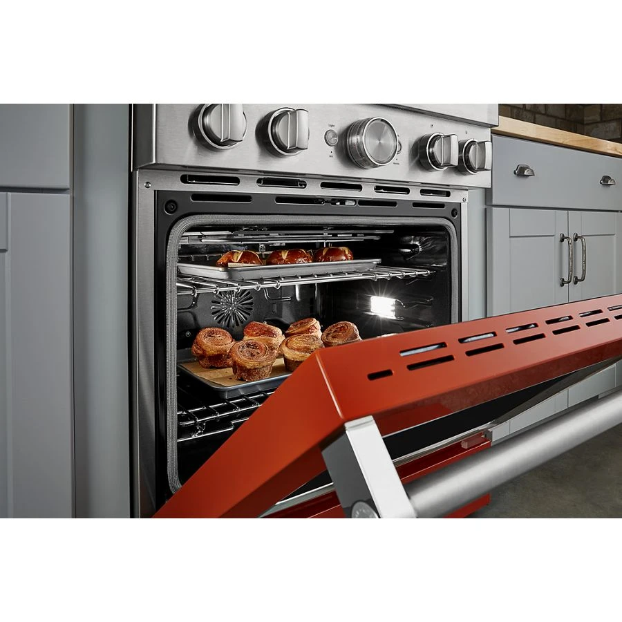30'' Smart Commercial-Style Dual Fuel Range with 4 Burners KFDC500JSC