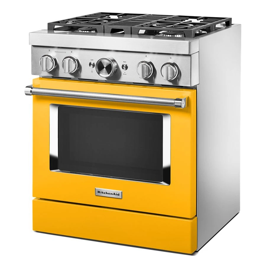 30'' Smart Commercial-Style Dual Fuel Range with 4 Burners KFDC500JYP