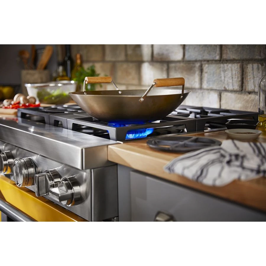 30'' Smart Commercial-Style Dual Fuel Range with 4 Burners KFDC500JYP