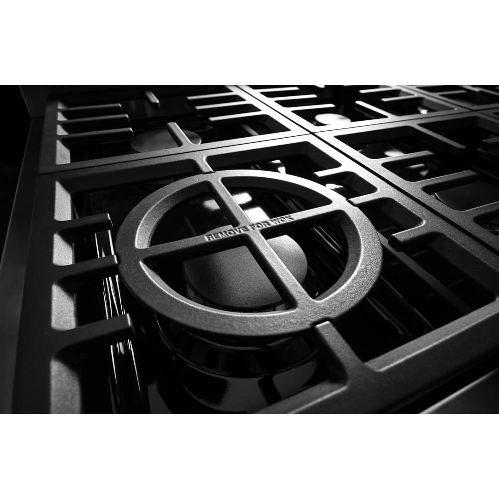 48'' Smart Commercial-Style Dual Fuel Range with Griddle KFDC558JSS