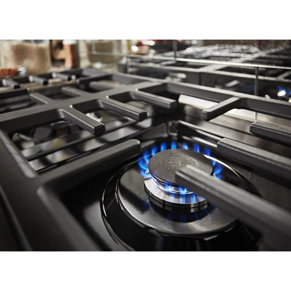 48'' Smart Commercial-Style Dual Fuel Range with Griddle KFDC558JSS