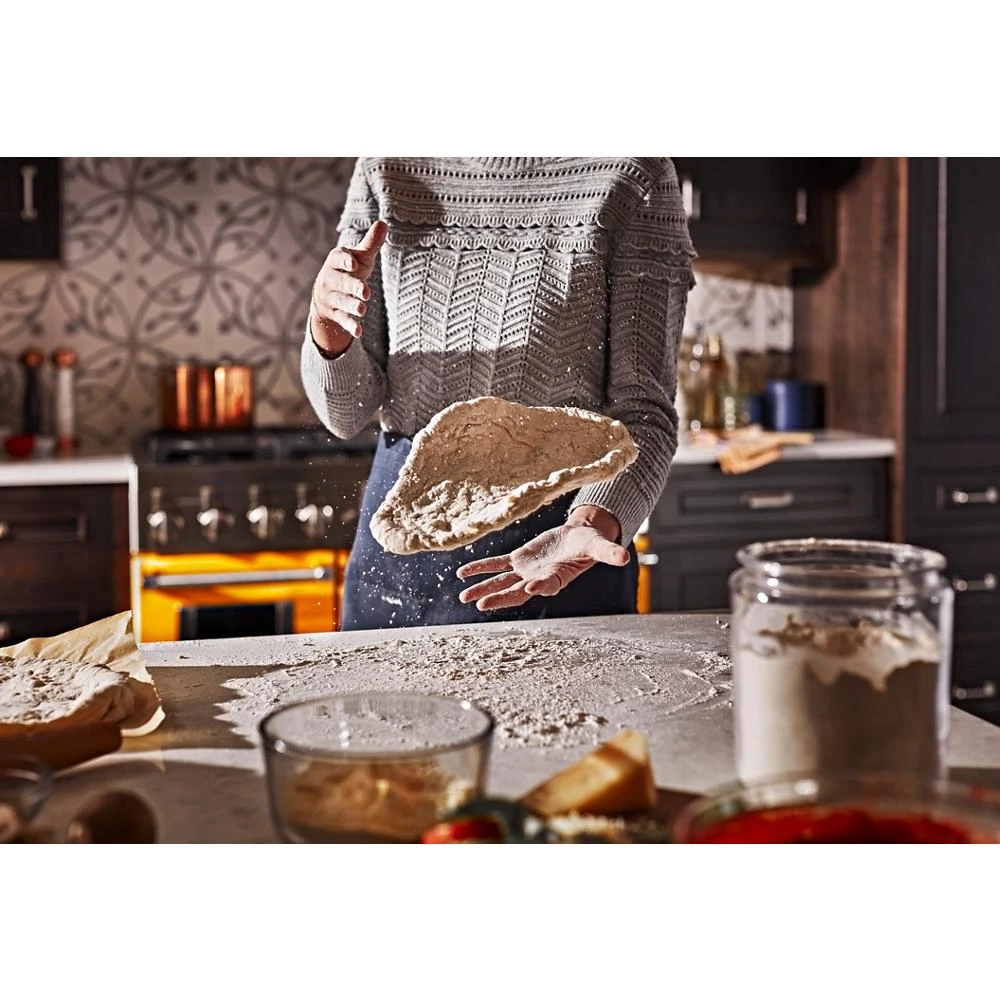 48'' Smart Commercial-Style Dual Fuel Range with Griddle KFDC558JYP