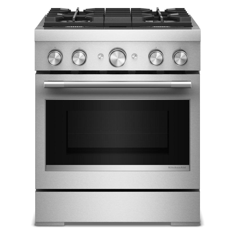 Kitchenaid KFDS930SSS 30-Inch Commercial-Style Dual Fuel Range - Thumbnail 2
