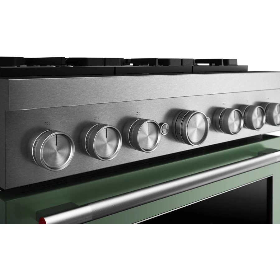 36-Inch 6 Burner Commercial-Style Dual Fuel Range with No Preheat Air Fry Mode KFDS936SDC