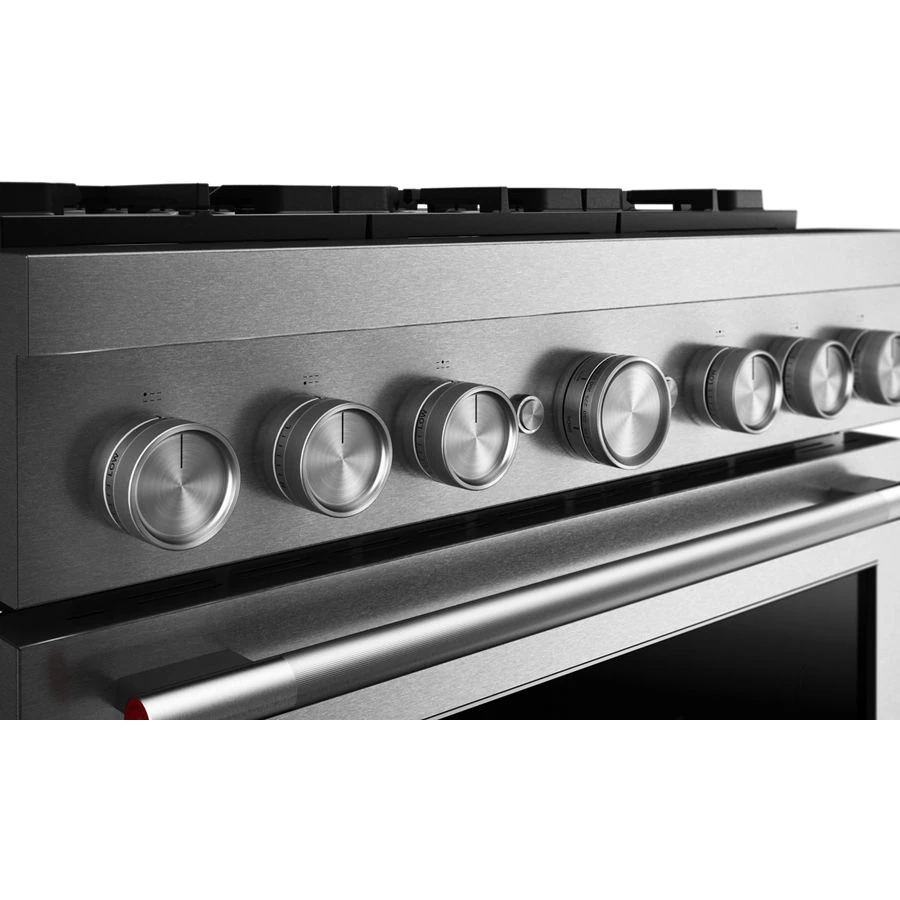 36-Inch 6 Burner Commercial-Style Dual Fuel Range with No Preheat Air Fry Mode KFDS936SSS