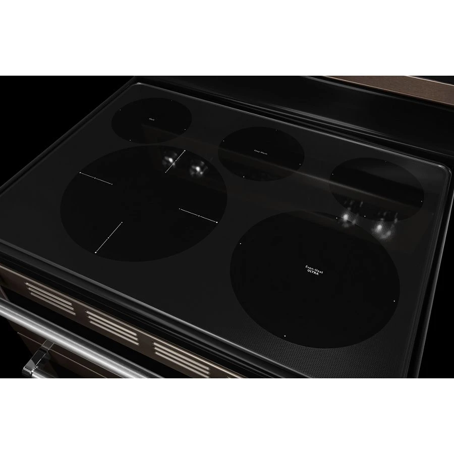 30-Inch 5 Burner Electric Double Oven Convection Range KFED500EBS