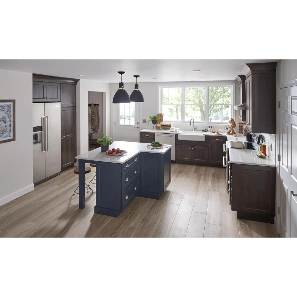 30" 5 Burner Electric Double Oven Convection Range KFED500ESS