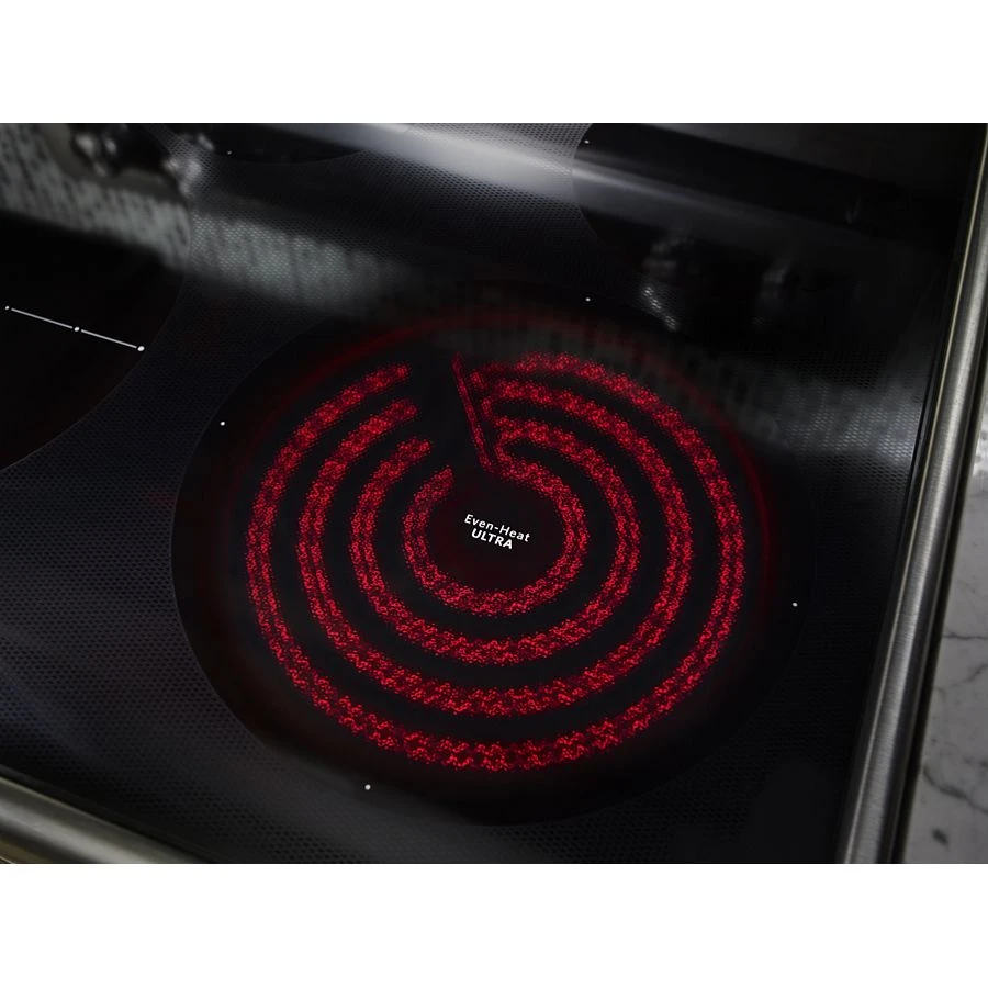 30" 5 Burner Electric Double Oven Convection Range KFED500ESS