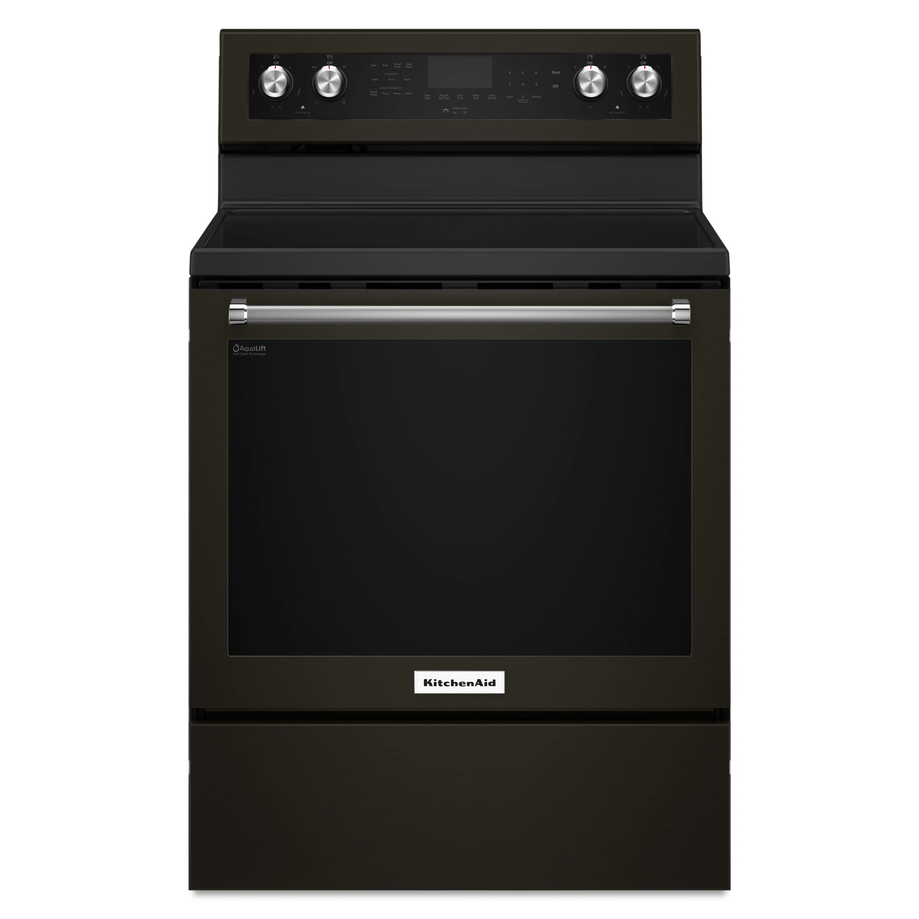 30-Inch 5-Element Electric Convection Range KFEG500EBS