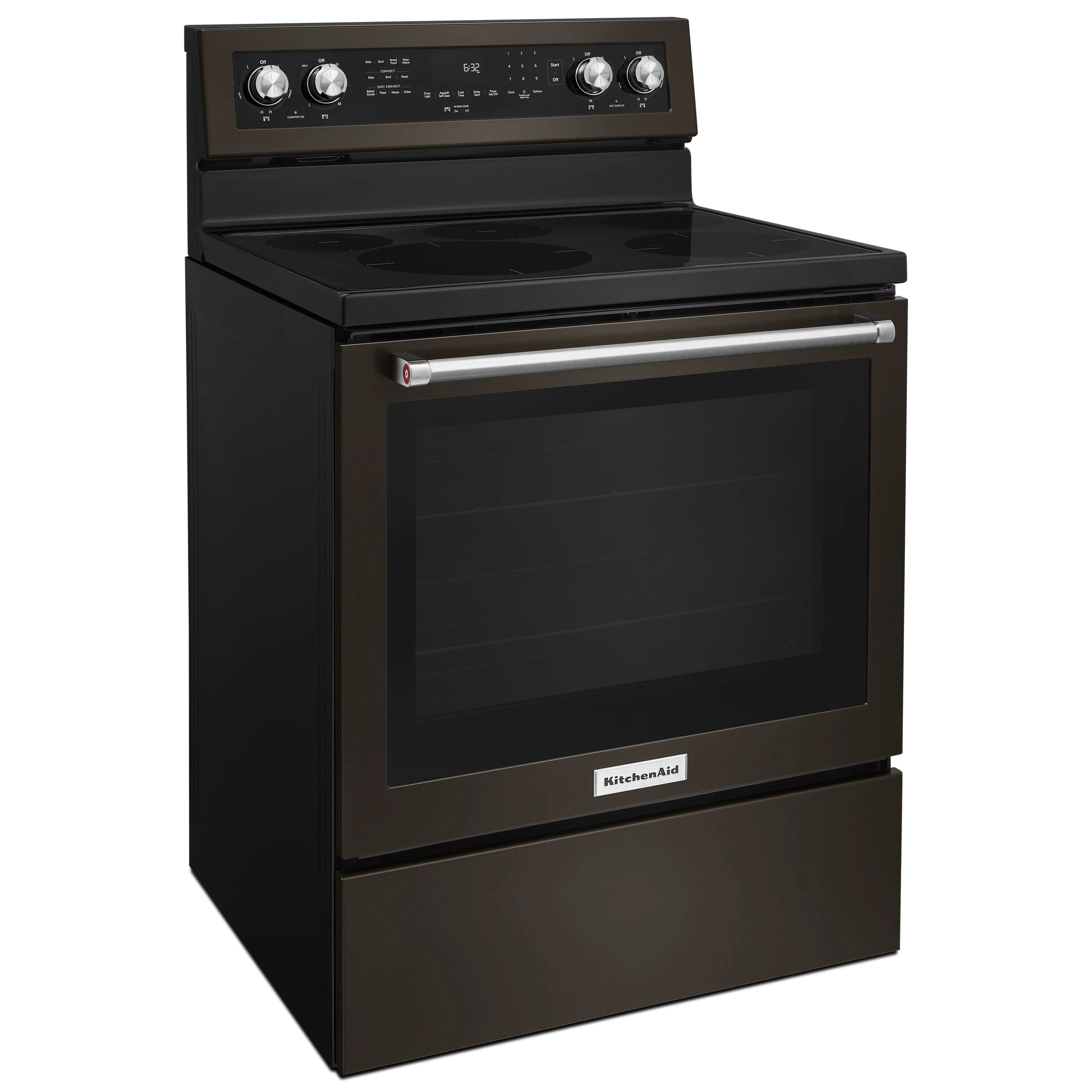 30-Inch 5-Element Electric Convection Range KFEG500EBS